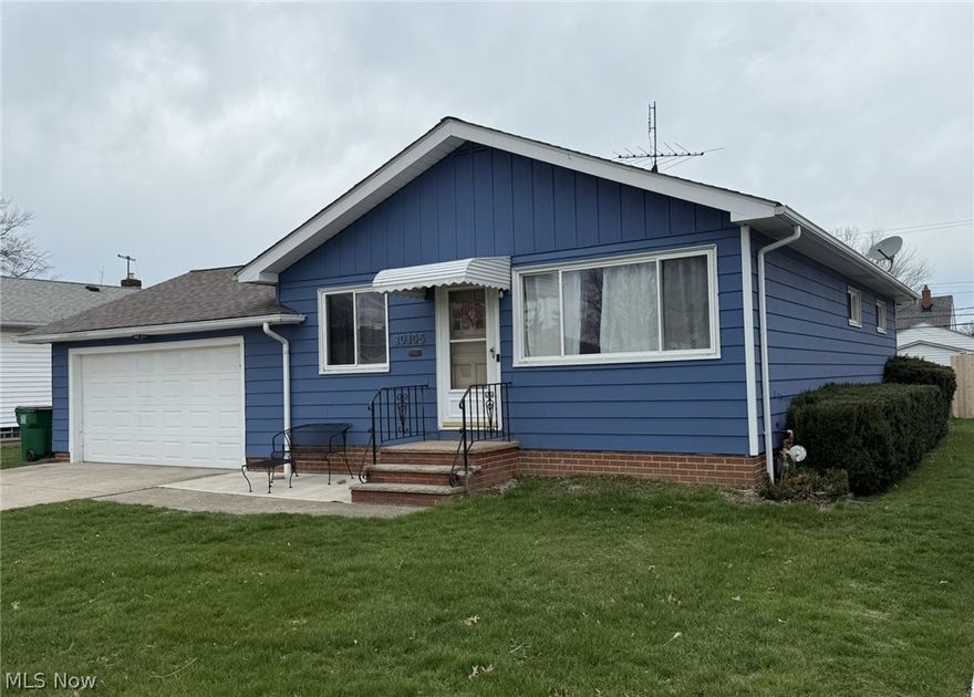 Welcome to this charming ranch home, thoughtfully updated and ready for its next owner. The exterior features a cozy front patio and a spacious rear patio—perfect for relaxing or hosting barbecues. The fully fenced backyard offers both privacy and peace of mind, while the well-maintained roof, siding, and landscaping add to the home’s curb appeal.
Inside, you’ll find durable vinyl plank flooring throughout, with additional opportunities to make the space your own. The main level includes three comfortable bedrooms and a full bathroom. Downstairs, the lower level has been partially finished to include two additional rooms, a laundry/mechanical area, and a convenient half bath.

Major systems are in above averaqe condition to inclued central air, a forced-air furnace, and a 2023 hot water tank. The electrical system is also update. An attached two-car garage with an electric opener adds everyday convenience.
 Located on a quiet street that leads directly to Manry Park, this home is a rare find offering both comfort and potential.