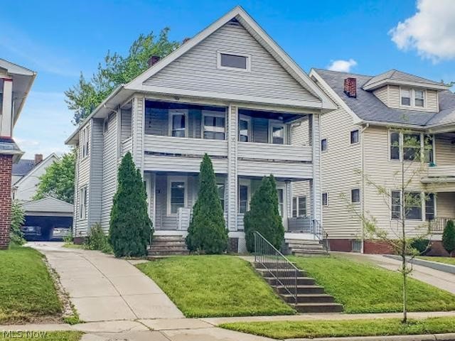 Make your appointment now for this classic duplex, conveniently situated on Warren near Madison Ave. This quality-built home is
not only with its extremely walkable location, but also with it's original wood work and up to 6 parking spaces in the back for ever
into the front foyer and you will immediately notice the home’s original wood work and updated cosmetics. Other charming featur
large front porch, bay windows in both living rooms, leaded glass windows, wood casements in both dining rooms, and solid wood
won't have to worry about any major maintenance issues for a long time. Recently updated with newer cabinets and ceramic tile b
vinyl windows, central AC in both units, energy efficient furnaces, and updated electric panels. Nice floor plan, and great spaces b
and outdoor for gatherings. Adding to the home’s highlights is the expansive cement rear parking area. Both tenants pay $800/m
month, so it's perfect for owner-occupants and investors alike! You have the ability rais