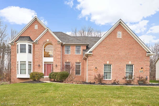 Amazing 5 Bedroom and 5 Bath (3 full/2 half) custom-built Colonial located in the desirable Pinestream subdivision. Gorgeous neutral décor and plenty of room with 3,970 SF (with additional 1,200 finished SF in the basement of 1,800 below grade). Spacious and open gourmet Kitchen w/Island, hardwood floors, granite counters, travertine backsplash, cherry cabs, & stainless appliances. Two-story Great Room w/soaring ceilings, plenty of windows for natural light and gorgeous gas Fireplace. Formal DR is open to kitchen & living area. Large Den/Office off the foyer. Dual staircases lead to the upstairs. Beautiful Master Bedroom w/double-sided Fireplace open to Mstr BD & BA w/tile surround. Recently renovated Master Bath with cultured marble counters, glamour bath, glass shower w/travertine tile, and updated bronze fixtures. All upstairs bedrooms have full baths attached. Upstairs large walk-in attic space for extra storage. Fifth bedroom on first floor which is great for guests. Finished base