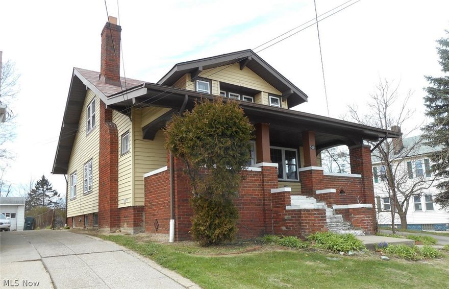 Plenty of space in this 5 bedroom Cape Cod.  Original woodwork and hardwood floors. Full basement and 2 car garage. Close to freeway and shopping.  This is a Fannie Mae HomePath property.