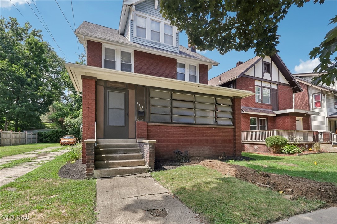 Step Inside this beautiful large Brick Colonial, a great opportunity for someone to put their own personal touches to make this a stunning home. All original woodwork in good condition, hard wood floors and tons of space. 5 Bedrooms, 2 full baths and so much extra space in the basement. Updates needed, mostly cosmetic. Come see this great home in the heart of North Hill.