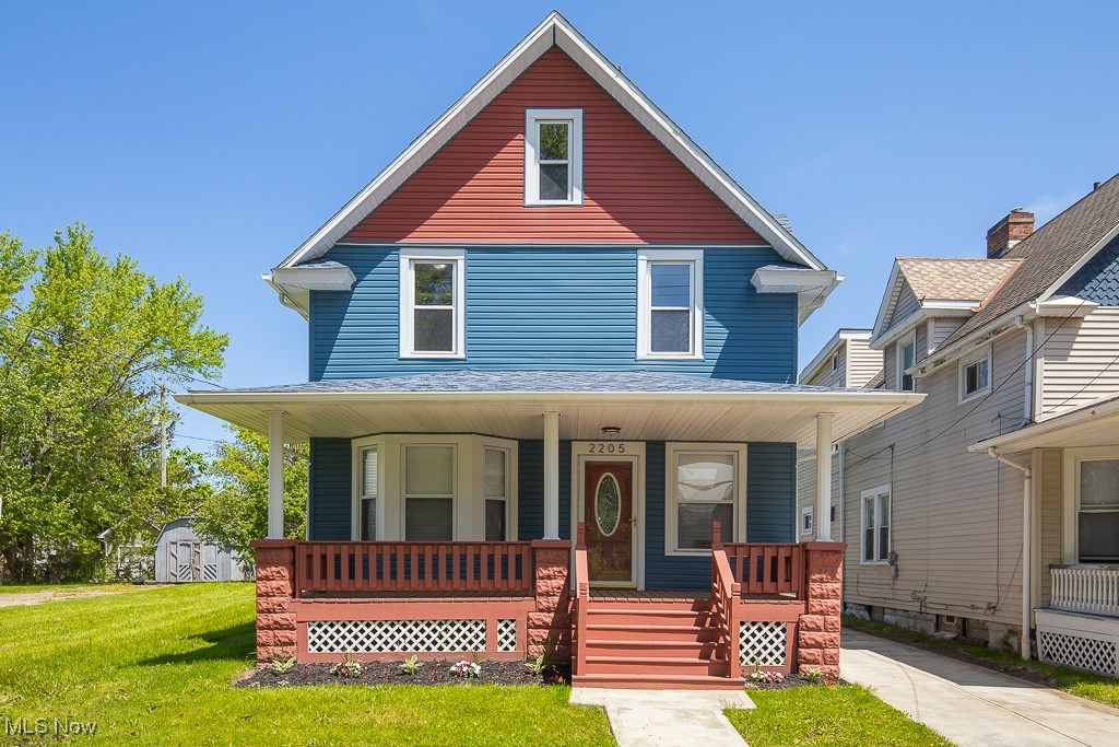 Welcome to 2205 W 85th St, Cleveland, OH. A Stunning, Fully Renovated Colonial Home!
This beautifully updated Colonial offers the perfect blend of classic charm and modern updates.
Step inside to discover a completely remodeled interior featuring a brand-new kitchen with contemporary finishes,
stylish cabinetry. Both bathrooms have been thoughtfully renovated, including a spacious bedroom with its own
private bathroom, perfect for added privacy and comfort. Finished attic and finished basement.
Enjoy peace of mind with major upgrades already completed: new roof (2024), new AC unit( 2024), and a brand-new
driveway(2023) New windows, Every inch of this home has been refreshed, offering a move-in-ready experience for its
next owner.
Located in a desirable Cleveland neighborhood, this home is a true must-see. Don't miss your opportunity to own this
turn-key beauty schedule your private tour today