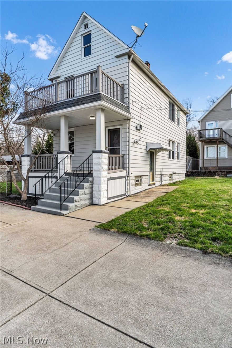 Experience elevated urban living in this completely remodeled single family home located in the heart of Little Italy. Featuring 3 bedrooms and 1.5 baths this residence combines high end finishes with the charm of one of the city's most iconic neighborhoods. A spacious front porch sets the tone offering an inviting place to unwind and enjoy the vibrant community atmosphere. Inside, the main level showcases an open concept design where the living room seamlessly transitions into a bright modern kitchen. Sleek stainless steel appliances, quartz countertops, and a full quartz backsplash create a sophisticated cohesive look. A first floor bedroom adds convenience and versatility for guests, an office, or additional living space. Upstairs, two beautifully appointed bedrooms provide comfort and style. One bedroom features a private porch, an intimate retreat for morning coffee or evening relaxation. A refined full bathroom and a serene sitting area with a large picture window complete the second floor offering the perfect space to relax and take in natural light. The lower level offers a clean spacious area ideal for storage, laundry, and the potential for a home office or gym. Thoughtfully updated throughout this home is designed for low maintenance allowing you to fully enjoy the best of Little Italy- renowned dining, cultural institutions, museums, and the energy of the city just steps from your door.