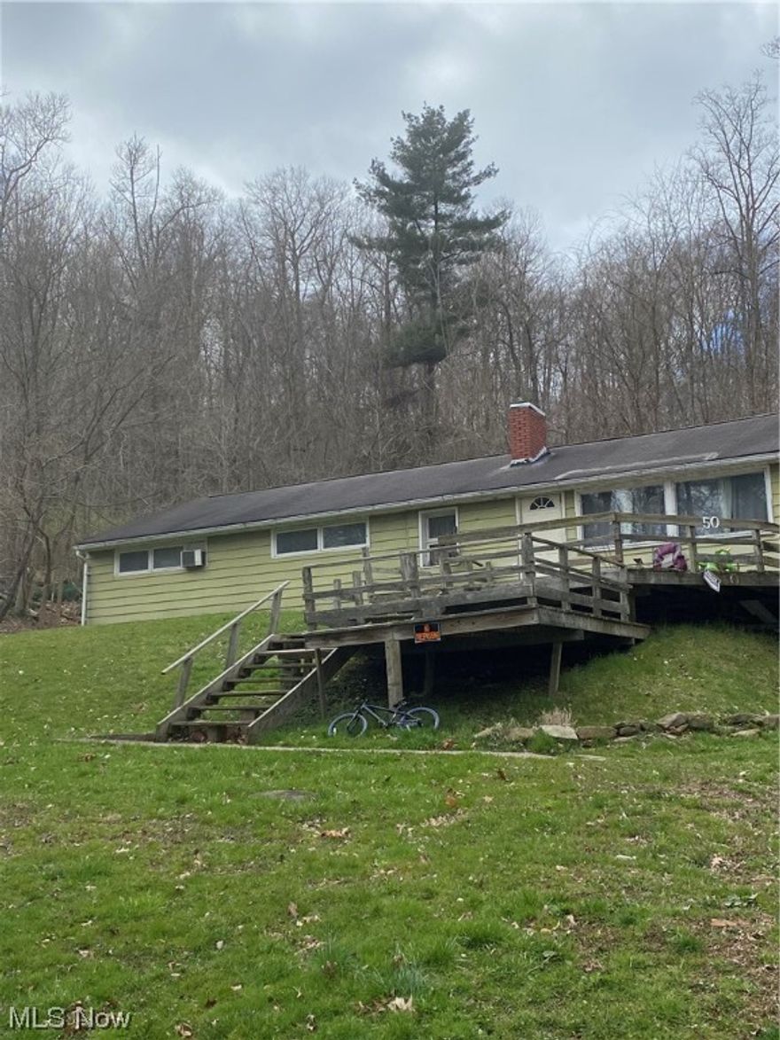 This home has lots of potential ! or Tear down and have a beautiful lot with all utilities and build your dream home! Well and septic, gas at home. Public water is on Hale Rd but owner has never lived in the property so not sure about in front of this home.