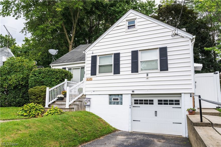 Welcome to this totally remodeled Cape Cod that has plenty of character and updates. Walking through the front door you will find the living room with hardwood floors and windows letting in plenty of natural light. Off of the living room is the completely remodeled kitchen offering new flooring, appliances, cabinets, and countertops. Also located on the first floor are two large bedrooms, an updated bathroom, and a sunroom that gives you another living space. Upstairs has two bedrooms. The basement is ready for your finishing touches with it being recently sealed and dry locked and having a brand new full bathroom. Outside you will find total privacy, with a fully fenced in yard. This home has been updated from top to bottom. Come quick! All that's left to do with this home is move in.