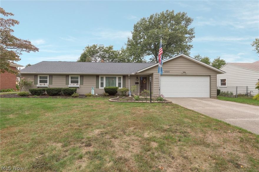 Come check out this beautiful 3 bedroom, one full and one half bath, 1,772 square foot ranch! This home has spacious rooms and an easy access floor plan. Family room has a gas fireplace. Patio connects the 12x12 deck to the three seasons sun room, which has beautiful stamped concrete. Backyard also has as a privacy fence on two sides, chain fence on one side and a storage shed.  Plenty of storage space in the attic that covers the whole width of the house. Lots of updates! These include furnace 2018, air conditioning 2018, hot water tank 2008, front windows 2010, back windows 2011, gutters 2010, laminate counter tops 2018, oven 2010, French double door refrigerator 2012, dishwasher 2008. Convenient shopping nearby. Access to the beach and Cedarwood Beach Club at the end of the street. Make this home yours today!