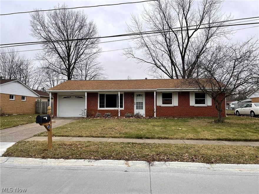 Don't miss out on this All Brick 3 bedroom, 1 bath home located in Vermilion within walking distance to schools, public pool and downtown.  Enjoy the shops, dining, entertainment, beach and the lake.  Your will enjoy the vaulted ceilings in the family room that connects to the kitchen.  The back yard is fully fenced in - very spacious with a concrete patio and well as a quarter basketball court in the far right corner of the yard.  The Living area, hall and bathroom flooring have been removed.  The seller has LVT flooring for the bathroom that will be left for the new buyer.  Roof is 2017, AC and Furnace 2015, Front window in family room 2018, and outdoor shed is three years old.