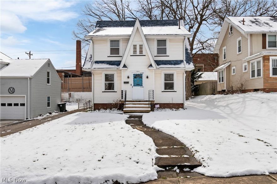 This charming home offers classic character and a functional layout in a convenient location. All three bedrooms and a full bath are located on the second floor, providing a comfortable and private living space. The kitchen opens to a cozy breakfast nook, perfect for casual dining.  The nicely sized living and dining rooms showcase original hardwood flooring and beautiful woodwork, adding warmth and timeless appeal. A decorative fireplace serves as a focal point in the living room, enhancing the home’s character.  Ideally situated near desirable Ridgewood and with easy access to the expressway, this home is full of potential and ready for your personal touch and updates to make it truly shine.