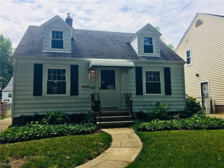 Charming Cape Cod in a very desirable area of Kamm’s Corners, hardwood floors under carpet in living room and lower level bedrooms. Roof and Windows are approximately 10 years old, fully fenced in yard. Bring your decorating ideas and bring this home back to its natural beauty, Family owned Home since 1972.
All appliances stay in the kitchen, along with Kitchen Table and Chairs. Beautiful Wood book case will remain in the Living room.