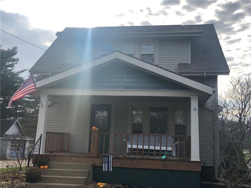 This updated family home has lots of natural woodwork and a warm Farmhouse feeling.  Updated paint, carpet and vinyl laminate flooring throughout. Large bright eat-in kitchen with updated countertops, appliances and french doors leading to rear deck.  Dining room has built in cabinets for extra charm.  Convenient first floor laundry. Large master bedroom with double closets.  Potential fourth bedroom (currently used as an office) and updated full bath in lower level.   New steel roof on detached garage.  Large back yard with airport view, complete with shed and a fire ring for outside entertaining.  Convenient location with easy access to SR 250