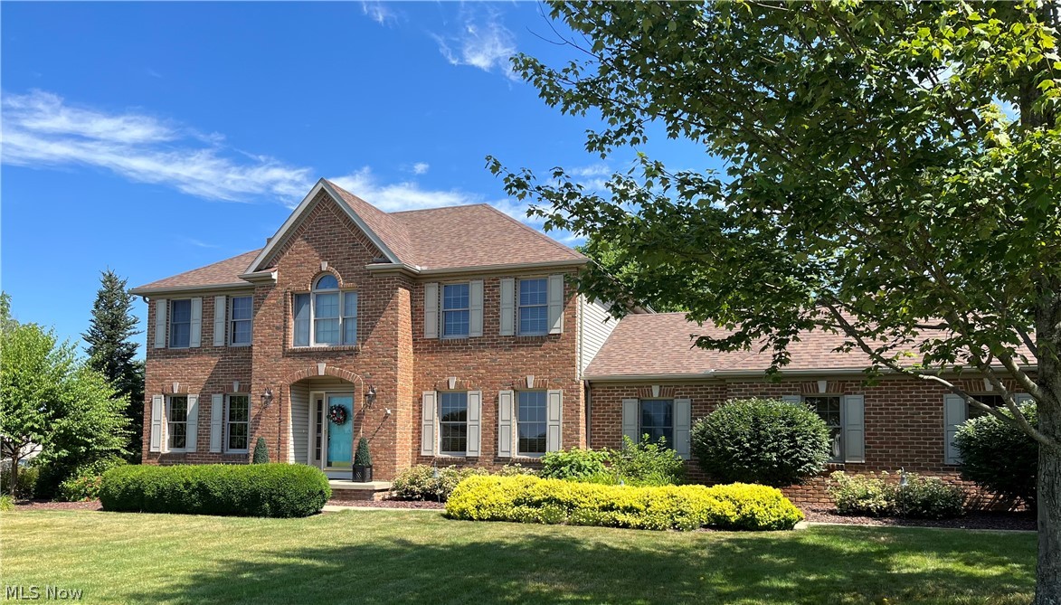 Spectacular, 4-5 bedroom, 3-full bath colonial in one of Canfield's most prestigious and highly desired areas! Beautifully maintained over the course of years is most prevalent on ALL levels of this home! Formal ceramic foyer, through to a nice living room and formal dining room with a custom hard wood floor. The recently-updated kitchen boasts high-end custom cherry cabinetry with soft-close applications as well as pull-out drawers, beautiful ceramic backsplash, coupled with full-quartz surfaces and lovely LED lighting. You'll appreciate the large island and newer appliances that make this kitchen a chef's dream. Relax after a long day in the very spacious family room, offering a newer gas log fireplace with bifold doors and pendulum windows in back of house. Off the kitchen, down the hall, you'll find a FULL bath, remodeled laundry room, with washer and dryer staying. Down the same hallway you'll find an a bedroom (or a nice office); ideal first floor amenity. The upstairs awaits as you'll find four nice bedrooms with tons of closet space. The spacious master has a large walk-in closet and an updated ensuite with granite surfaces.
The outdoor entertaining begins with a very large composite deck with a custom paver patio and lovely landscaping, sloped down to the lower rear yard area. Invisible fence with with three dog collars and transponders provided for your four-legged buddies.
The unfinished basement is spotless and ready for your touches including plumbed for a 4th full bath. Recent electrical updates and dedicated circuits in the basement have been added for a treadmill, dehumidifier plus additional outlets, so if a finished basement is in your sights, the possibilities are endless! Seller replaced all basement windows with glass block soon after moving in, including new garage doors and openers in 2016. Many, many other improvements on list provided. CANFIELD SCHOOLS. This one won't last. Call today before it's gone!