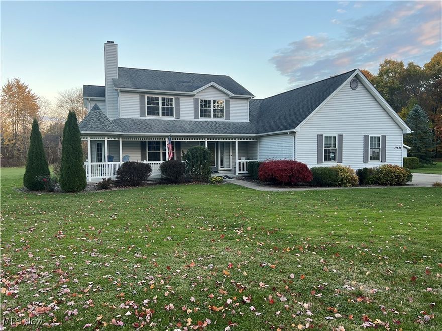 Beautiful well built five bedroom two story home.  exterior has a beautiful full oversized garage with EV Charging station (Jeep) 22x24  detached garage with electric 22V--large master bath with staircase to second floor well and septic have been inspected, has woodwork thru out--spacious kitchen with granite countertop--farm sink--wrap around porch