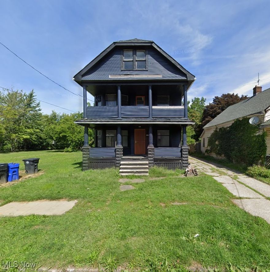 Earn as much as $3,300/mo in Section 8 rent once you clean this 3 unit up. Email agent for market rent roll & video tour along with complete investment analysis, drone footage, information on the mechanical systems of the building. Professional property management and renovation services availalbe. Local & out of state investors welcome!