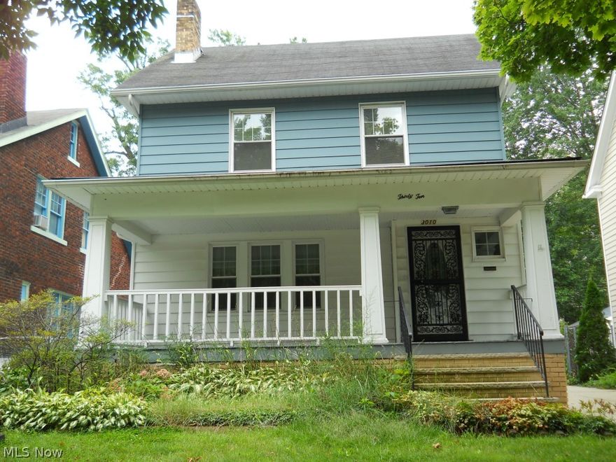 Properly is an Estate. Many updates in 2009. Kitchen cabinets, countertops, dishwasher, electrical panel, cement drive, 2 car garage and newer windows thru out! Finished attic with heat. Built ins. 3 season room with heat. Partial finished basement with enclosed toilet. Living & Dining Room Curtains Do Not Stay!