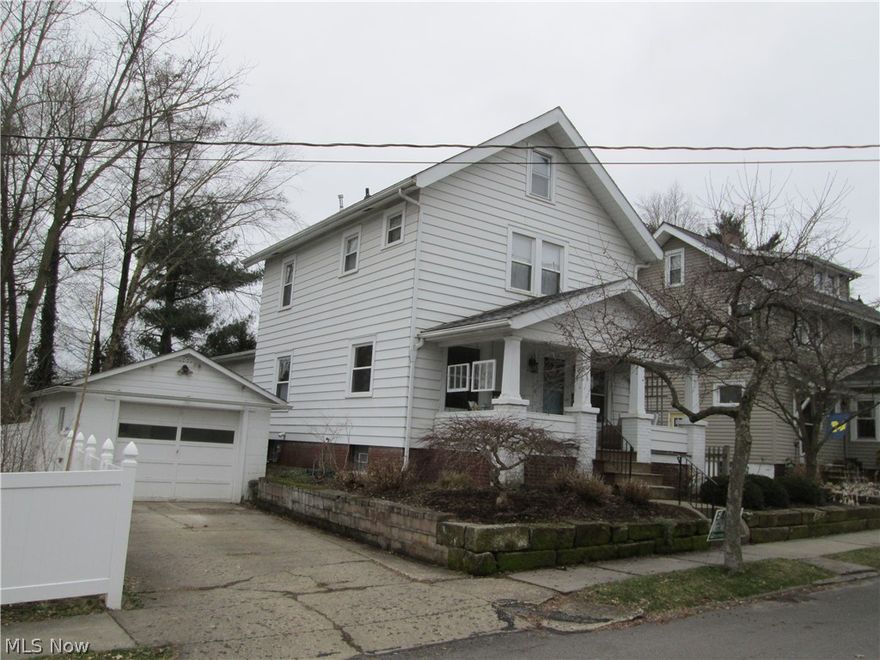 This adorable home has lots of living space!  Enjoy the extensive remodel done in 2011 which included new windows, plumbing, kitchen, insulation, and flooring! The full bath remodel was just completed!  The living room has hardwood floors, electric fireplace, and full wall of built-in bookshelves.  The dining room also has hardwood floors.  The kitchen has granite tops and the eating bar flows into the family room.  The family room has lots of light and a door to the huge 12 x 19 deck out the back of the house. The second floor has three bedrooms and the full bath.  The auditor lists this house as a 5 bedroom  which includes the rooms on the third floor which are currently used as storage but could be used as bedrooms.  The basement has an additional finished rec room with 1/2 bath.  This home also has a park-like back yard which, along with the large deck, will accommodate hours of enjoyable outdoor living! Seller related to agent. This well maintained home is ready for you!