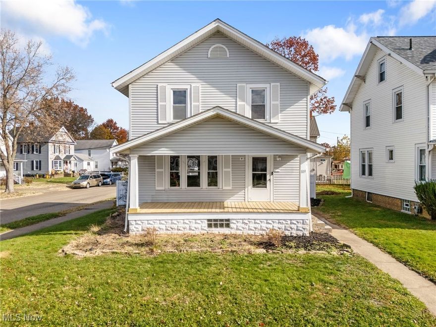 Welcome home to this freshly updated charmer featuring new carpet, beautifully painted and stained hardwood floors, and crisp, neutral paint throughout—your blank canvas to make your own. The main level flows effortlessly from a spacious living room into a large dining area and an oversized kitchen with plenty of workspace, room to add extra storage or even a large island—perfect for cooking, entertaining, or gathering with family. Lots of natural light just shines through!

Enjoy morning coffee on the wide front porch and unwind on the back porch overlooking a fully fenced yard, ideal for pets, play, and gatherings. A detached 2-car garage adds valuable storage and off-street parking. Major improvements give you peace of mind: new HVAC (2023) and new main sewer line to the road (2025).

With its easy layout, modern finishes, and thoughtful updates, this home makes moving in simple—just bring your boxes and start living. Convenient Dover location near schools, parks, and local amenities. Don’t miss it!
