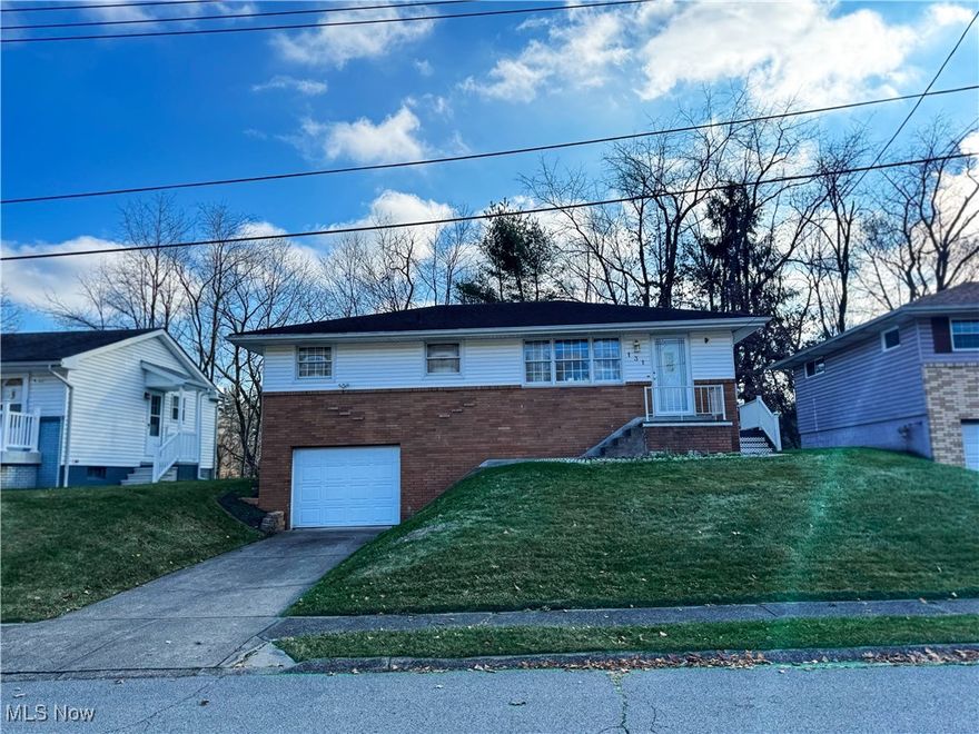 Welcome home! 131 Theresa Drive offers comfortable living nestled in a quiet and serene neighborhood of Weirton. Featuring two bedrooms and two full bathrooms across more than 1500 total finished square feet, you will have plenty of space to settle in and spread out. The large backyard, perfect for entertaining, also features a shed with electric access. Whether it be the living room that offers an abundance of natural light, the vast bonus room, or the expansive family room in the finished basement, this house is begging to be your next home. Call today to set up your showing!