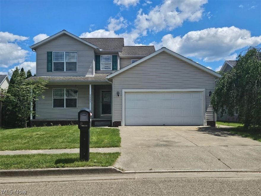 Wonderful opportunity on this Massillon SW modern 4 bedroom, 2.5 bath home in newer residential development of nice quality homes.  Rear wood deck off dining area. Large 1st floor master with full bath and walk in closet First floor laundry. 2 car attached garage.  Terrific nearly 100%  finished basement with 3 separate areas.  Basement pre plumbed for full bath.  Owned by Secretary of Veterans Affairs and sells as-is.  Buyer to select theor own title company and buyer pays all title company and transfer related costs.  Successful offeror with be presented with Seller's proprietary Sale Agreement, which when executed, will replace any local office purchase agreement.  All information herein to be verified by Buyer or Buyer Agent. Some data may be estimated