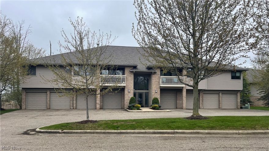 Discover 3800 Rosemont Blvd, Unit #103H in Fairlawn, Ohio! Welcome to your new home in the highly sought-after community of Fairlawn, nestled in Summit County just west of Akron. This charming city is celebrated for its ideal mix of residential comfort and commercial convenience, providing residents with everything needed for a modern lifestyle. From shopping and dining to easy access to freeways and airports, Fairlawn represents suburban living at its best. Positioned on the third floor, this condo offers luxury living without the luxury price tag. This condo features vaulted ceilings and hardwood floors that create an open, airy feel. The layout includes two bedrooms and two full bathrooms. The primary bedroom is a true retreat, complete with a large closet and a private, updated bathroom boasting dual sinks and a separate shower. The secondary bedroom is generously sized and includes private access to the hall bathroom, perfect for guests. The entryway leads directly into the dining area and a cozy living room. The living room is a relaxing space, ideal for unwinding and entertaining, with doors that open onto a private balcony, offering a perfect spot for morning coffees or evening relaxation. The eat-in kitchen is a delight, featuring new quartz countertops, a breakfast bar, stainless steel appliances, ample cabinetry, and a door to the balcony, making it perfect for both casual meals and entertaining guests. The complex enhances your living experience with exceptional amenities. Enjoy access to a clubhouse complete with a community patio, BBQ, and fire pit, ideal for social gatherings. The clubhouse also features a rental area with a bar and kitchenette, a fitness room, and a sauna, providing recreational options right at your doorstep. Benefits offered by the association include WiFi/internet, cable, water, trash, and snow removal, ensuring a carefree and comfortable lifestyle. Experience the blend of convenience and luxury – let’s make this your new home!