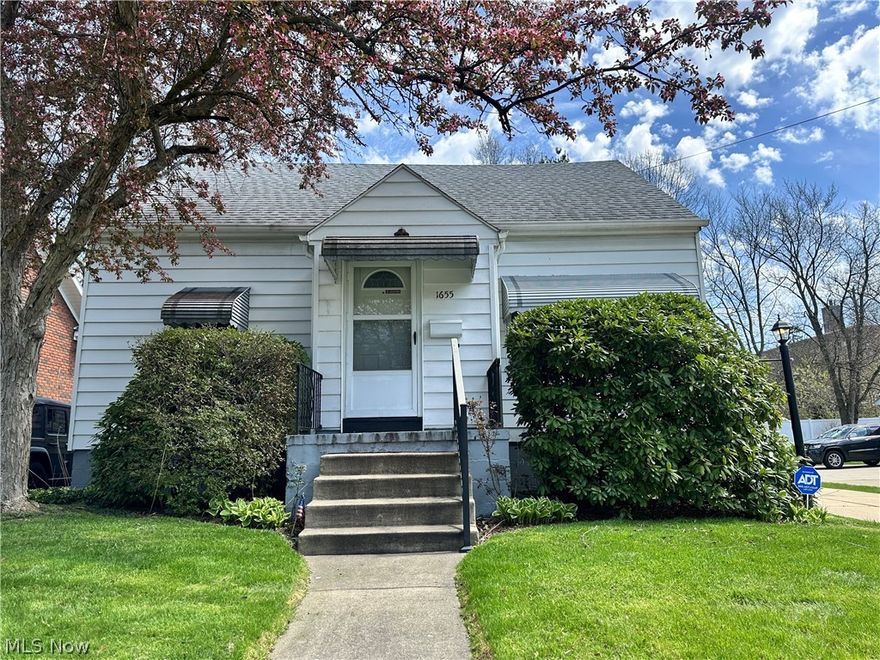 Welcome to 1655 13th Street, Cuyahoga Falls! just a 2 minute drive from downtown activities. This charming 3 bed 2 full bath Cape Cod is move in ready! Large kitchen with updated appliances, 2 nice sized main floor bedrooms with full bath right off of them and a cozy living room. Upstairs you will find a huge master suite with private bath and a walk in closet. The full basement has higher ceilings that could be easily finished. Updates include: Furnace, AC, Roof, Windows, HWT, Kitchen, Appliances, Electric box/wiring, and Washer/Dryer. Schedule your showing now!!