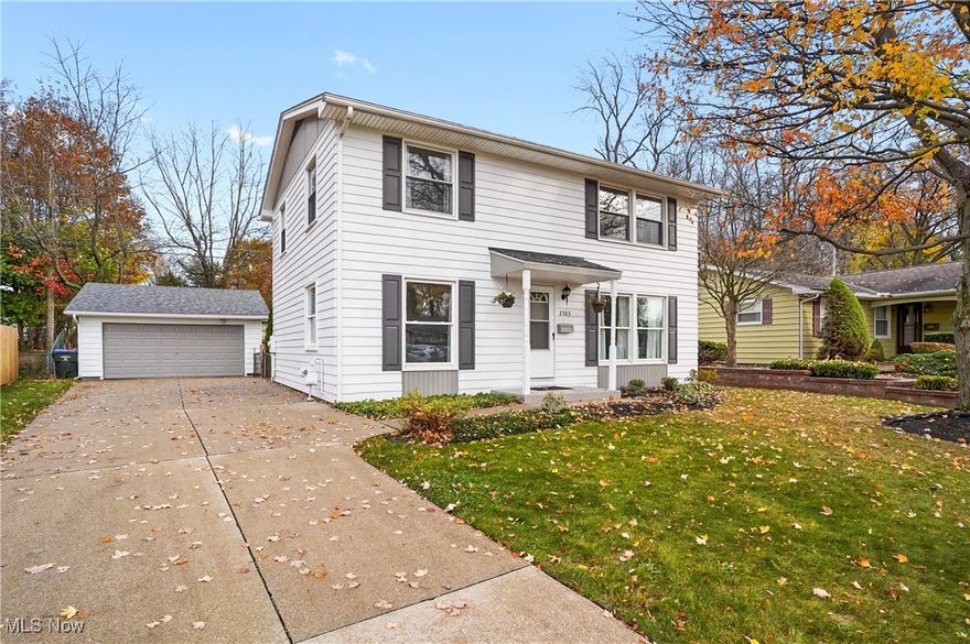 Total turn key Renovated Home...4 Bedrooms & 1.5 Bathrooms, 2+ car Garage... New Roof with high end dimensional shingles on house and garage October 2024...Beautiful hardwood floors... Fresh painted interior,  New Refrigerator, Dishwasher, Washer, Dryer and much more....Rear sliding door to a nice patio and backyard...Great neighborhood, Near Waterworks Park and Hike & Bike trail.