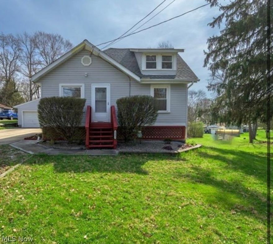 Charm, charm, charm galore! This beautiful Cape Cod is full of character and completely move-in ready. Featuring hardwood floors throughout and offering 3 bedrooms and 1.5 baths, with two bedrooms and a full bath conveniently located on the main level. Upstairs, you’ll find a gorgeous oversized bedroom filled with charm and built-in closets that add both character and functionality. The home also includes a walk-out lower level with a finished room, perfect for a rec space, office, or flexible living area and additional half bath. Step outside to enjoy a private backyard retreat complete with a paver patio, pergola that will remain with the home, a garden shed, and a small garden plot. The adorable kitchen is turnkey, with ample storage and counter space, and the sunroom is filled with natural light, creating a warm and inviting space to relax. Additional features include an oversized two-car garage with extra space for storage or a workbench, well water with city sewer, a reverse osmosis system, along with multiple water filtration components including sediment filters, UV, and a softener, a newer water heater, a water pressure tank replaced in March 2026, and AT&T fiber optic internet already installed in the home. This property truly blends charm, updates, and functionality in one beautiful package.