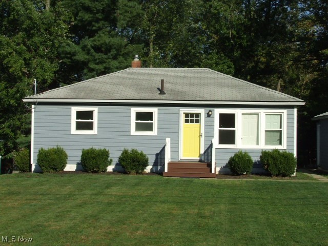 Adorable 3-bedroom Ranch on half acre lot on short, dead-end street near Tallmadge Circle. Freshly painted inside with hardwood floors refinished, there's an eat-in kitchen, full bathroom, and back deck overlooking the treed backyard that reaches to creek at the back. Full basement that has been waterproofed with transferable warranty and includes sump pump and glass block windows. Detached 1-1/2 car garage. Updates include furnace/air 2016, windows 2016, garage door/opener 2016, H2O 2019. Includes Home Warranty.