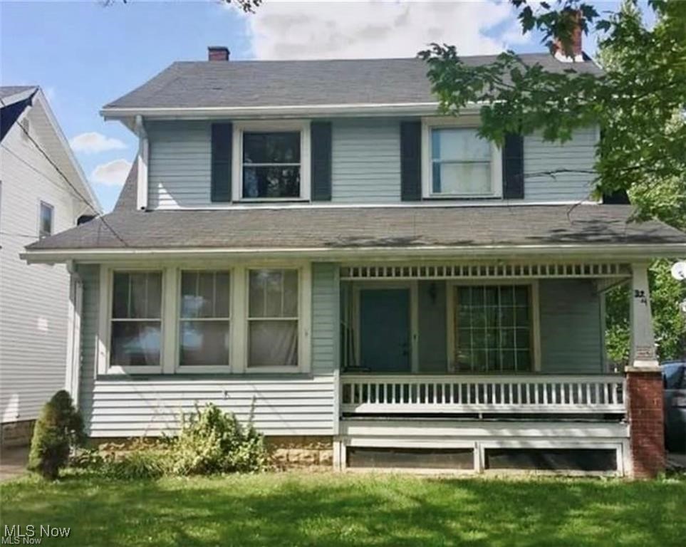 Spacious 2 Story Vinyl Sided Colonial features updated vinyl windows. First Floor; Living Room w/ Fireplace and Built-ins, Formal Dining Room, with all the original wood trim, a Bonus Room use as an office or playroom, Kitchen w/ Eat in area that has a Built in Table and Bench, and a Pantry Area off Kitchen. Second Floor has 4 Bedrooms and a updated Bath with new flooring. Unfinished walk-up Attic. Full Basement with half Bath and Glass Block Windows. Completely Fenced in Backyard; Wood Fence. 2 Car Detached Garage with a Loft above it. Home is tenant occupied and tenant is paying $800+ a month. Invesstors!!!