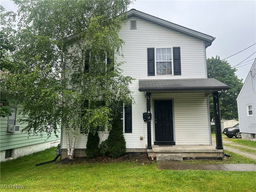 This charming 3-bedroom, 1-bath colonial is clean, cozy, and ready for new owners! A great opportunity for first-time buyers or investors, this home offers a comfortable layout, nice-sized rooms, and plenty of natural light. Enjoy the inviting front porch, full basement, and backyard space. Turn-key and ready to go—don’t miss out! Sold "as is"