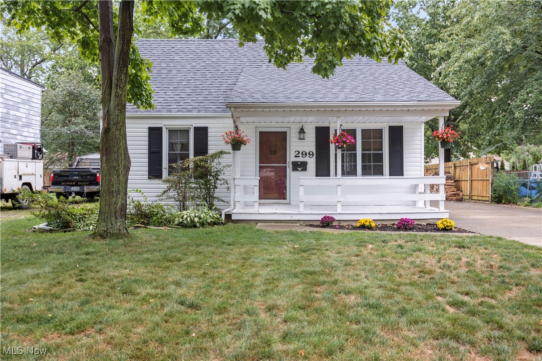 You need to check out this charming 4-bedroom Cape Cod, situated in the heart of Avon Lake. This inviting property
features a covered front porch, a 2 car detached garage, and an amazing fenced-in backyard. Inside, the main floor
boasts two bedrooms with beautiful hardwood floors one bedroom is currently being used as an office and laundry,
the laundry can easily be put back in the kitchen area if someone wants to put it back there. The full Bath on the main
floor with ceramic floors and in floor heating, a tiled shower with full shower doors, a bright spacious living room. The
kitchen includes an eat in desk area and a pantry, dishwasher, stove, microwave and refrigerator all stay with home.
Kitchen allows direct access to the beautiful backyard and garage. The second floor has two bedrooms with carpet and
a half bathroom with vinyl flooring. Water Heater replaced in ( November 2022), Furnace replaced (November 2019)
central air was serviced in 2022, This home is cozy and charming, with Comfort, Convenience of the Avon Lake
community and all its amenities. Book your private showing today!