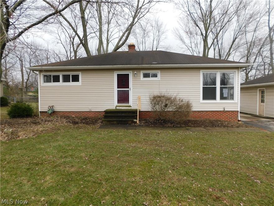 Don't miss out on this amazingly affordable spacious 3 bedroom North Royalton ranch style home! Come experience all the convenience of one floor living at it's finest! Nice sized living room, galley style kitchen with ample cabinet and counter space. Hardwood floors too! Convenient slliding doors from dining area to large deck that overlooks the backyard-perfect for entertaining! Just bring your BBQ grill! Large storage shed in the backyard. Basement is partially finished too! You won't want to miss out. Call today for a private tour before this one is SOLD! Sold as-is. FHA insured with escrow.