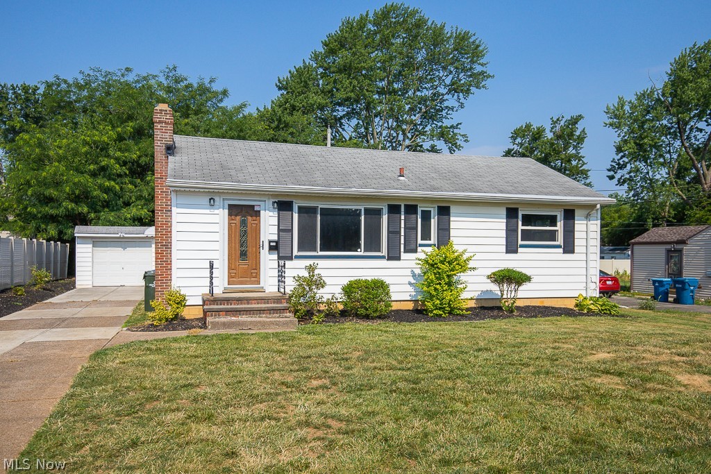 Discover the epitome of single-floor living in this desirable ranch-style home, perfect for those seeking comfort, convenience, and modern amenities. Boasting a spacious 3-bedroom, 2-bathroom layout, this property is tailored for all buyers, from growing families to downsizers.
The heart of the home features a bright living room and a fully renovated kitchen. Indulge in culinary adventures with new stainless appliances, striking Quartz countertops, a chic tile backsplash, and the sophistication of soft-close white shaker cabinets. The back room offers convenient first floor laundry, and that space can serve as a dining room or additional living area.
The home's two full bathrooms have been upgraded with new vanities, new mirrors, and new flooring, ensuring a contemporary touch.
Fresh paint adorns both the interior and exterior, while the addition of modern light fixtures adds a touch of elegance throughout. The finished basement, illuminated by glass block windows, expands your living space and potential.
Additional features include new flooring throughout, air conditioning, a large concrete driveway, 1 car garage and a large backyard, perfect for outdoor activities and relaxation.
Welcome to a blend of tranquility and accessibility, where every detail contributes to creating the perfect home, which is located within close proximity to many amenities, stores, restaurants and other conveniences.
