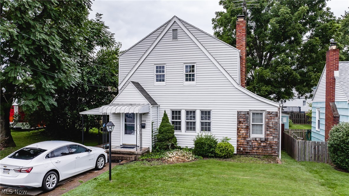 This house is move-in ready today. Beautiful hardwood floors, rooms updated, screened-in porch, fenced-in yard, and a finished room in the basement. First-floor laundry located in the half bathroom, 3 bedrooms, and full bath upstairs. There is a wood burner insert in the living room. A spacious fenced-in yard has a storage building for mowers and other toys.