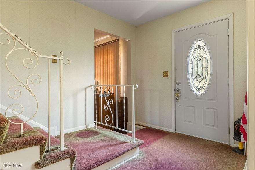 Welcome to this charming 4 bedroom colonial in Mentor! The spacious main floor layout is perfect for relaxing and entertaining, with an abundance of natural light creating a warm and inviting atmosphere throughout. An additional recreation/family room off the entry offers versatile space for a game room, media room, or home office, with convenient access to the backyard.  4 spacious bedrooms and full bathroom are all located on 2nd floor for convenience. Master features walk in closet with ample space for a variety of storage options, allowing you to organize clothing, shoes, and accessories efficiently. The large quiet, private backyard is ideal for outdoor gatherings and creating lasting memories with loved ones. It features a gas line for a grill, making it easy to host barbecues and enjoy alfresco dining. It includes a 2-car detached garage and a shed with electricity for added storage and convenience or an inviting backyard retreat. Great location in a good school district within half mile from Fairfax Elementary and close to Mentor High School. Near Mentor City community pool, tennis courts, skating rink, and Mentor amphitheater for community events and entertainment. Don’t hesitate, schedule your showing today!