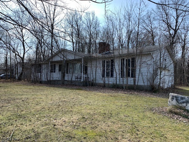 Opportunity for an investor! Please, highest and best by Friday night at 5 pm unless otherwise noted. No FHA or VA as there are issues that need attention. There is about 40' of basement foundation that needs rebuilt and addressed. This home could be an amazing ranch in the country. 3.39 acres assures you just enough of an escape away from the cities. This home will need a new septic and new roof. Be careful when you go to the basement as the electric has been off for awhile and hence there is some back up from the sump pump. Take flashlights. If you have any sensitivity to mold, do not go to the basement. Someone needs to restore this home to it's original beauty. 3 bedroom, 1.5 bath, family room with a fireplace and large 2 car garage.