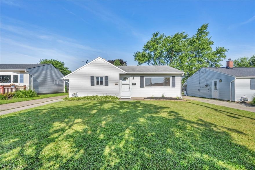 Step into this beautifully refreshed ranch-style home, featuring brand-new paint throughout. Enjoy the spacious 2-car detached garage and the large fenced-in backyard, perfect for family gatherings, pets, and outdoor fun. This move-in ready gem is just waiting for your personal touch.