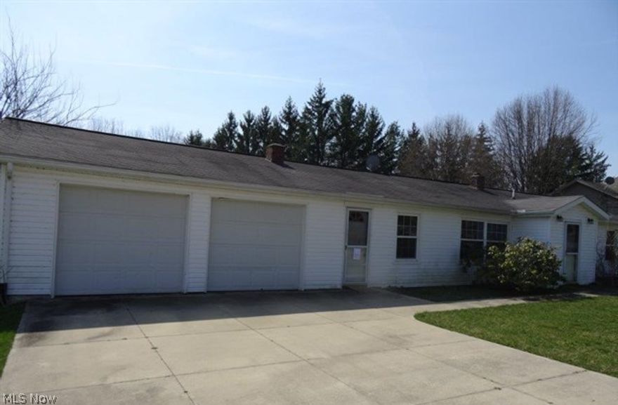 Charming Streetsboro ranch that has been completely updated!  Brand new roof 30 yr shingles 2016, new hot water tank 2016, re-plumbed with pex 2016, kitchen remodel 2016 including flooring, cabinets and countertops! Bathroom was remodeled as well with new vanity and flooring 2016.  The interior has been completely repainted top to bottom in neutral decor, with all new carpeting and flooring in all rooms 2016.  New light fixtures, switches/outlets, water softener, pressure tank and well cap 2016.  Spacious ranch with family room, living room, 3 bedrooms, open kitchen/dining area, and a utility/laundry room.  All situated on a large .7 acre lot!  Don't miss out, schedule today!