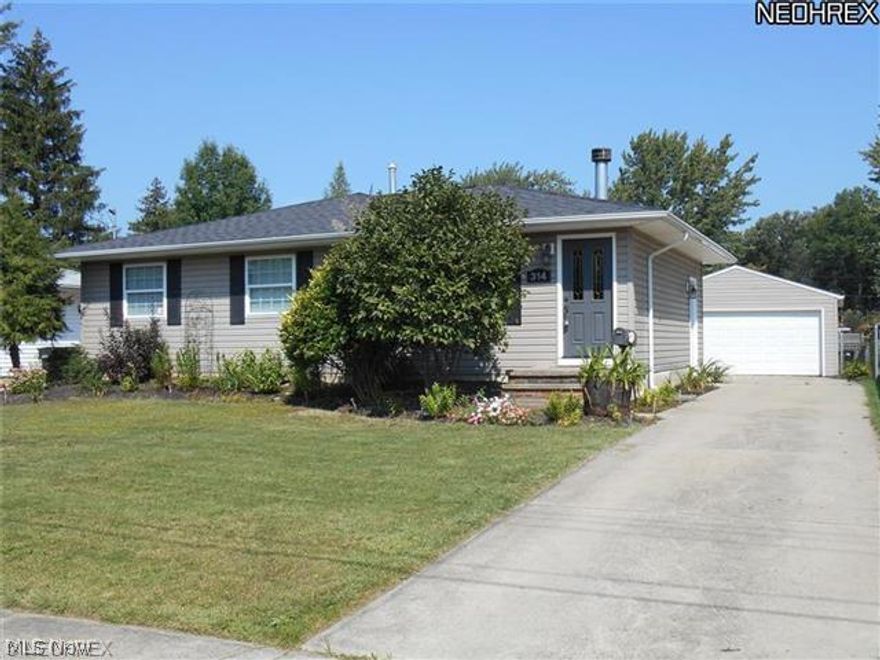 Nice north side ranch home located on a dead-end street! Some of the features are a large master suite with a walk-in closet and glamour bath, updated kitchen with stainless appliances, huge family room addition, fireplace in the living room and a large finished rec room in the basement with a half bath. Roof & siding have been updated. Fenced backyard with a 11x20 patio, deck, above ground pool and a 2 car garage. Easy access to highways!