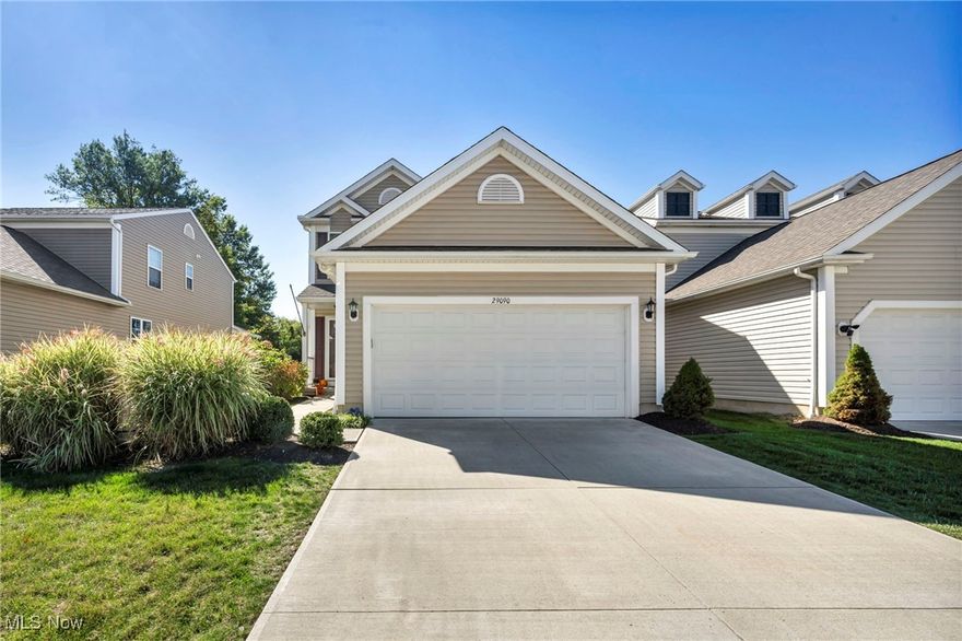 Welcome to 29090 Pembooke in Olmsted Towhship!  This former model home offers 4 bedrooms, 2.5 baths and the open floor plan is centered around the spacious great room with a gas fireplace, which is perfect for entertaining.  The open, eat-in, kitchen has stainless steel appliances and opens up other the great room and dining area.  The first floor contains a stunning sunroom with 9' ceilings and large windows that allow for an abundance of natural light to pass through.  The master bedroom has a coffered ceiling and a spacious walk-in closet.   The full basement offers the opportunity for additional living space and all of your storage needs. This beautiful colonial styled home is located in the highly sought after Olmsted Falls Schools District and is a short distance from major highways, metro parks, as well as, local shopping and restaurants.   Schedule your showing today!