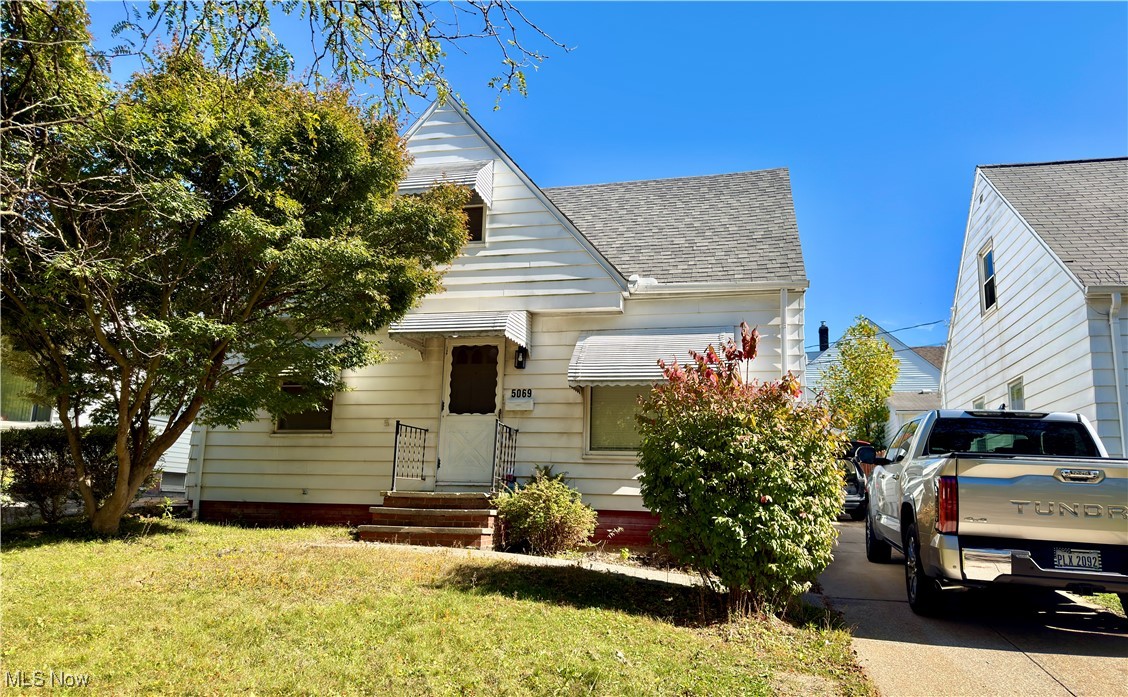 Well kept Bungalow in great Garfield Heights location within walking distance to Marymount Hospital.  3 bedrooms 2 full baths.  Updated kitchen.  hardwood floors.  Multiple decks.  Partially finished basement inlucing full bath.  2 car detached garage.  Great value for owner occupant or investor looking for long term rental or medium term travel nurse rental.