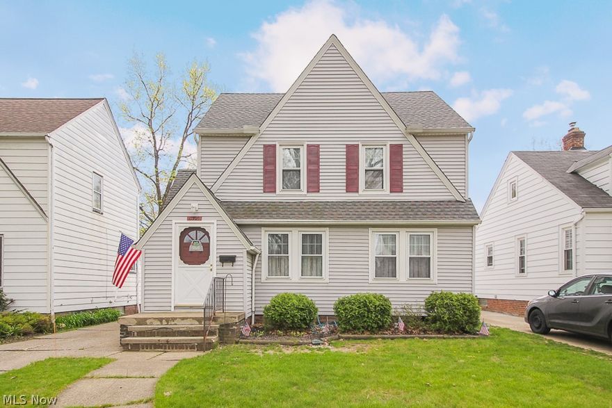Fun, family friendly pocket of West Park. 
This 3 bed, 1.5 bath home is beautifully maintained, up to date and move in ready. 
Newer carpet and natural wood trim lead you into the cozy living room and dining room. 
The spacious eat in kitchen with appliances offers plenty of storage. Step right out the sliding door to the huge back deck, perfect for entertaining. 
The basement offers extra storage with a half bath and standing shower.
Seller offering a 1 yr home warranty simply for Buyer's peace of mind. 
Set up your private showing!