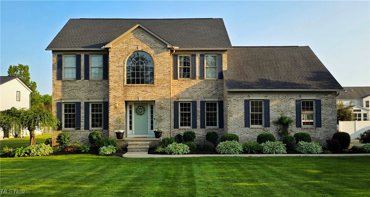 Welcome to this large executive home now for sale in the heart of Brunswick Hills! Inside you are greeted by a two story grand foyer complete with chandelier. Formal dining and living rooms lead you back to the large open concept kitchen and family room, complete with a large island, a center eat in dining space, and bright windows and sliding doors that showcase the large back yard and pool. This home has 4 official bedrooms upstairs but the first floor office could also serve as a 5th bedroom. Convenient first floor half bath and laundry room just off of the kitchen. Your friends and family will be delighted when you invite them over to cool off in the pool, surrounded by a large deck that will be great for hosting those summer parties. The expansive rear yard is completely fenced in with a tall vinyl privacy fence, great for little ones or for fido. The backyard is massive and even has an official monarch waystation! The home features a full basement with gym equipment that is negotiable in the sale. This lower level is a great play and living area and has a large separate room with shelving for storage. Outside the extra wide concrete driveway with turnaround leads you to the side-entry 2.5 car attached garage. This home has tasteful updates throughout and features eloquent fixturing and design. Thoughtfully placed landscaping and trees provide extra privacy in the front and rear yard around the pool. This home features the best of both worlds as it is in a great location surrounded by new luxury home communities, but this particular luxury home has a massive fenced in yard and does not have any monthly HOA fee which will save you money over time. See the drone photos showing this half-acre+ lot and a large fenced in yard. Convenient location close to local amenities and highway access. This one checks all of the boxes! Schedule your showing today and enjoy your new luxury home tomorrow.