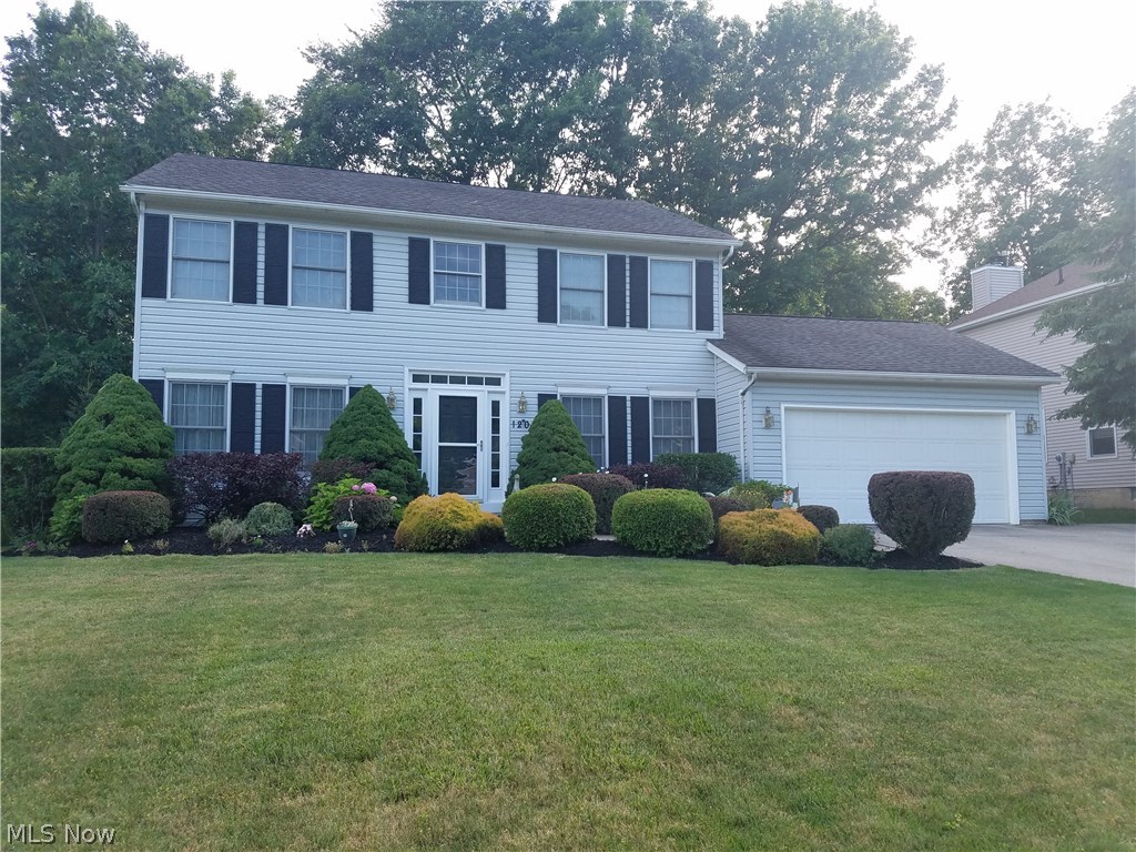 “One owner GEM! Check out this true 4-bedroom colonial charmer with many updates and fabulous features. A great, flowing floor plan can make this the entertainer’s dream home. The large family room embraces the warmth of the fireplace in the winter. The televisions mounted on the walls in the family room and in the basement can stay with the house. The eat-in-kitchen with granite countertops and ample storage & counter space will make being in the kitchen a joy. The kitchen appliances will stay. The home features a formal dining and living room. A two-story foyer with new laminate flooring provides a warm and inviting entry. The open staircase to the second level is bright and spacious. There are four generous bedrooms, including a master suite that is complete with two spacious closets, one of which is a walk-in-closet. The master bath has his & her single bowl sinks and a large shower w/ glass doors. All the bedrooms have been freshly painted. Each bedroom has a ceiling fa
