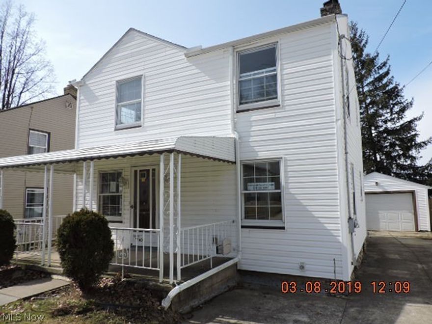 This colonial mainly needs a little paint and carpet and it's ready to move into!  It has a full sized living room, dining room, and kitchen.  And it's larger than most because it has a 252 sf family room and a 3 tiered deck - one of them covered - for your enjoyment.  The basement is waterproofed and has a semi-finished rec room plus a full bath.  The garage is a very deep 1 plus car garage.  The roof is an attractive dimensional type and it looks relatively new.  The windows are updated vinyl clad.  It still needs a bit of repair but nothing you can't handle after you move in!  Buyer must pay the $150 listing agency management fee.   Call for your private showing today!