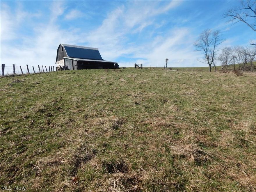 SPRAWLING WEST VIRGINIA FARM!
This 307+/- acre farm has expansive views & lots of pasture for your livestock in the beautiful hills of West Virginia! The farm has meandering meadows, ridge-top hayfields, mature woods, developed springs and a barn that has kept it character through the changing of times. Easily accessible from both sides of Tucker's Creek Road and just minutes from Interstate 77 Rockport exit. Some utilities are available, making it possible for you to call this massive property your homestead!  Several home sites to choose from with ridge-top views of the surrounding farms in the area. Call for more details!

Mailing address is Elizabeth WV. but property actually closer to Rockport area just off Interstate 77 in Wood County. A portion of the property is actually located in Wood County.