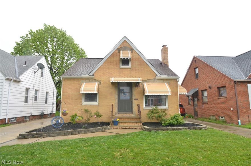 Beautifully Maintained 3 Bedroom 1 Bath Brick Bungalow Located In Parma Circle! Updated Kitchen Features Newer Cabinets, Countertops, Sink, Flooring And Backsplash! Gorgeous Hardwood Floors Throughout!! Full Bath Includes Newer Toilet, Vanity And Ceramic Flooring! Two Nice Sized Bedrooms Round Out The First Floor! Spacious Second Floor Master Bedroom With Large Walk In Closet!! Super Clean And Waterproofed Basement Offers Glass Block Windows, Newer Furnace. Hot Water Tank And Updated Electric! 1.5 Car Garage With Nature Stone Flooring! Freshly Painted!! This One Is It!! Make An Appointment Today!