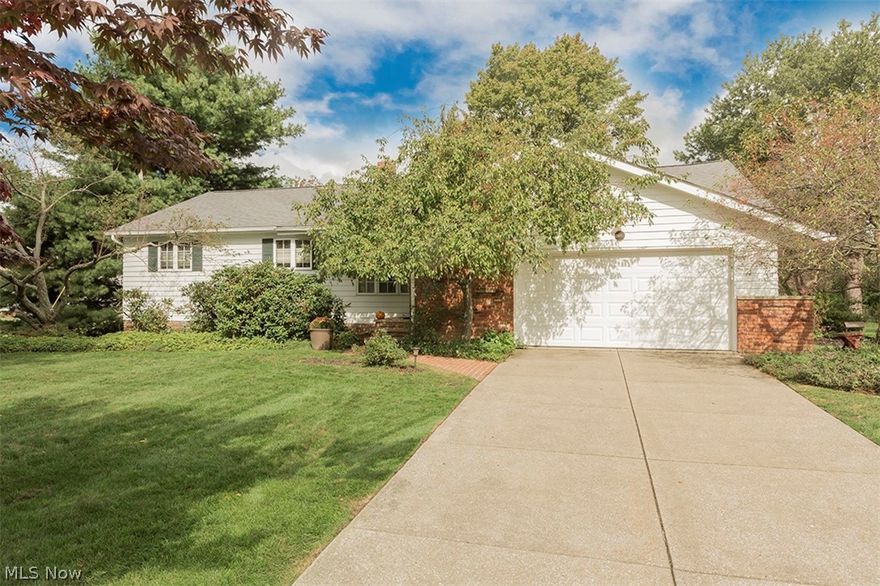 Fabulous 4 Bedroom, 1.1 Bath Ranch W/Awesome eat in kitchen. Fresh, neutral décor, fabulous 4 season garden room with charming gas stove, vaulted ceiling and walls of windows opens to deck which overlooks the beautiful fenced yard.