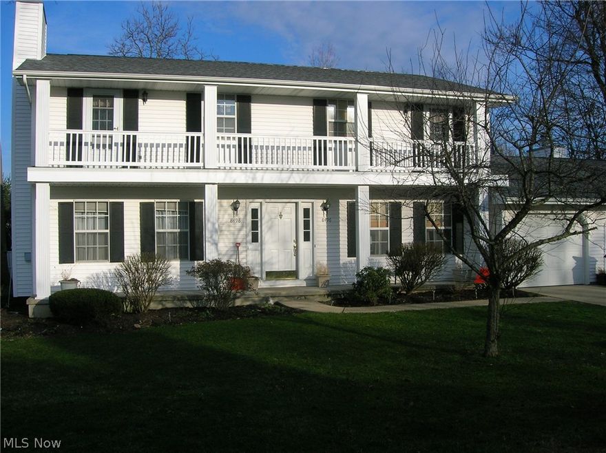 Owner says SELL!! Quiet street in North Canton.  Private setting. New kitchen 2016, roof 2015, new upstairs balcony 2015, newer carpet. Wood burning fireplace. Great value.  Call for your personal showing.