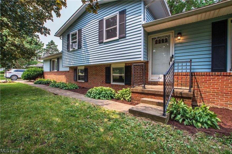 Welcome home to 24 Monique Circle! This three bedroom two bathroom split level home has space space and more space! Enter through the front door into the large living room that flows nicely into the dining area! Upstairs you will find three bedrooms as well as a full bathroom. Down you will find an additional living area and bonus bedroom! All appliances stay including the washer & dryer! Nestled on a cul-de-sac this home is ready to be yours! Call today to set up a private showing.