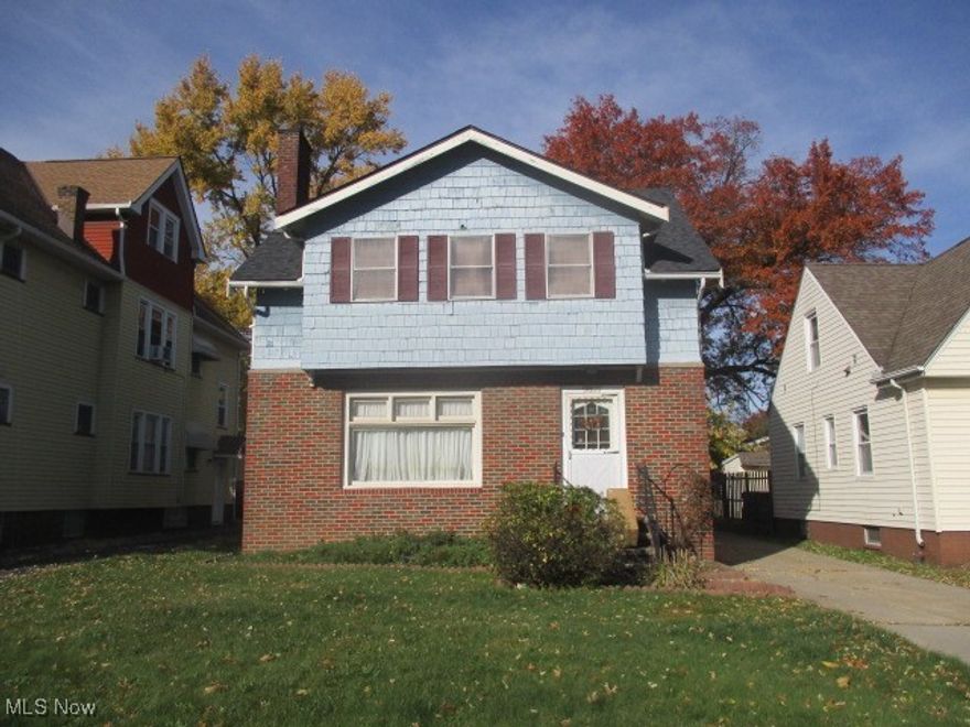 Hard to find 4 bedroom colonial! Features formal living room with fireplace, Dining room, Hardwood floors , Natural woodwork and built in cabinets. First floor family room. Half bath on first floor. Kitchen with Breakfast bar. 4 spacious bedrooms upstairs. Partially finished basement with glass block windows. Plus a 2 car detached garage. Newer roof. Located within walking distance to Garfield Hts. Metro Park!
Tenant occupied, paying $1,400.00 per month plus all utilities. Lease expires 03/31/2026. Long term tenant!